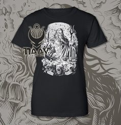 HADES, Greek Mythology Collection, women's T-Shirt b&w