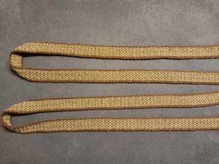 Hand heddle woven belt, 1m