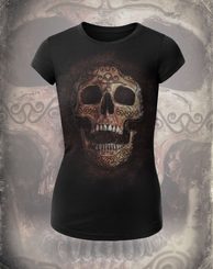 CELTIC SKULL, women's T-shirt colored