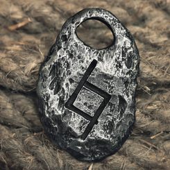 ODAL, Anglo-Saxon Futhorc Rune, pendant