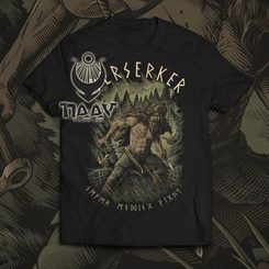 BERSERKER - Viking Warrior, T-Shirt, Naav