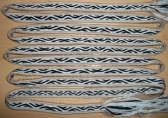 Tablet Woven Handmade Belt,1m