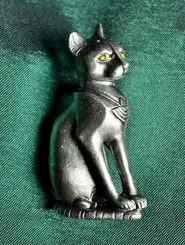 BASTET, costume brooch