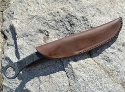 Leather sheath for the little knife