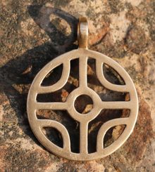 HISTORICAL PENDANT VI, bronze age, bronze