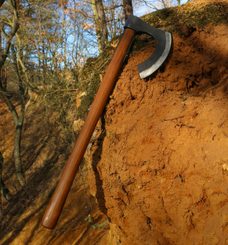 ROLLO, hache viking forgée