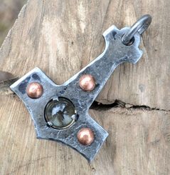 THOR'S HAMMER, forged, STEAMPUNK