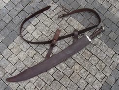 SABRE LEATHER SCABBARD