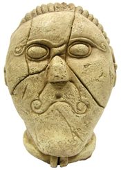 REPRODUCTION OF THE CELTIC HEAD FROM MSECKE ZEHROVICE