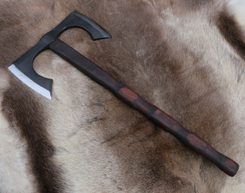 Fantasy Barbarian Battle Axe