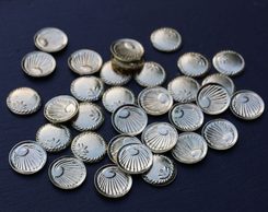 CELTIC COINS and pouch, replicas - 25 pieces
