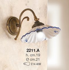 TIROLIA Ceramic Wall Lamp 2211-A