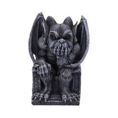 Edo Dark Black Grotesque Gargoyle Figurine