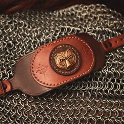 BERSERKER leather bracelet