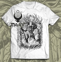 LESHY, men's T-shirt b&w