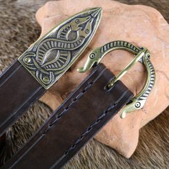 VIKING CEINTURE, Borre Bête, cuir - brun