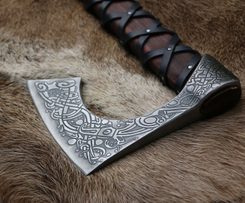 RINGERIKE VIKING AXE, etched