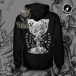 Truth prevails - Hussite Zipper bw