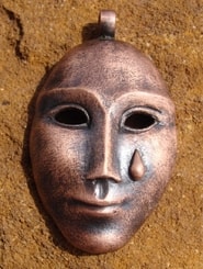 Venetian Mask Pendant
