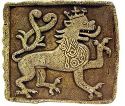 CZECH LION - the tile