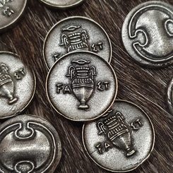 Thebes, Boeotia, Stater, tin coin replica