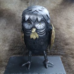 BUBO - forged owl Goddess Athena - Perseus - Clash of the Titans, artwork