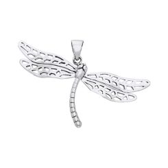 DRAGONFLY, silver pendant, Ag 925