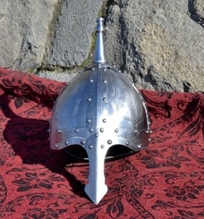 SLAVIC HELMET, Russia, decorated