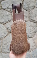 QUIVER WITH FUR, For Crossbow Bolts