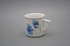 TETRA BLUE IRIS, mug 0.25 l, Bohemia porcelain