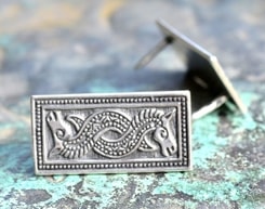 Sleipnir, ornement viking mais argent 925