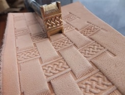 CELTIC, leather stamp