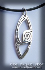Celtic Necklace, handcrafted silver jewel, XXII