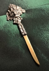 THE GREENMAN, letter opener