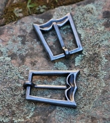 HISTORICAL BUCKLE II, colour silver