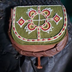 SÁMI leather Bag - Laponia inspiration