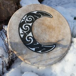 LUNA SHAMANIC FRAME DRUM 40 cm