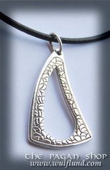 Celtic Necklace, handcrafted silver pendant, III