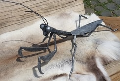 MANTIS, forged statuette