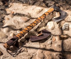 LODBROK, forged Viking Axe