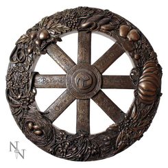 WHEEL OF THE YEAR, wall plaque