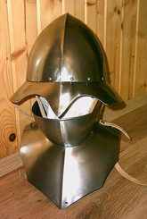 Helmet with Bevor