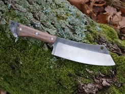 KAZUO - Santoku Cleaver, forged knife