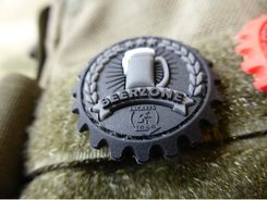 BEER TOP, Beerzonenkronenkorken, 3D velcro patch