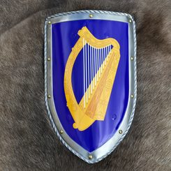 IRELAND, MEDIEVAL SHIELD - metal, handmade