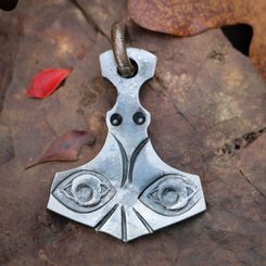 MARTEAU DE THOR - pendentif, forgé