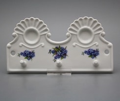 Kitchen holder porcelain, Forget-me-not