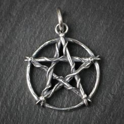 PENTAGRAM pendant, silver