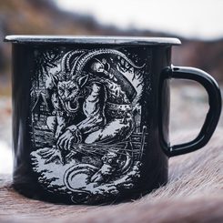 KRAMPUS Enamel Mug