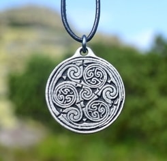Celtic Never Ending Spiral - amulet